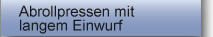Presscontainer / Abrollpressen mit langem Einwurf