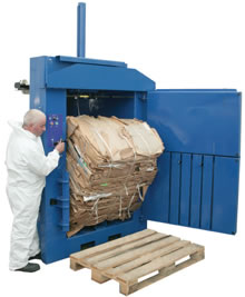 Ballenpresse Compact 150 open