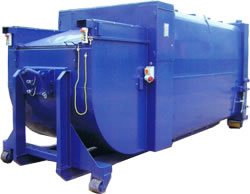 Schwingkolbenpresse Abroller